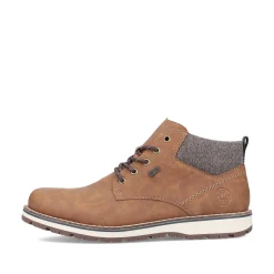 New Men'S Corded Boots Caramel Brown Men'S Boots