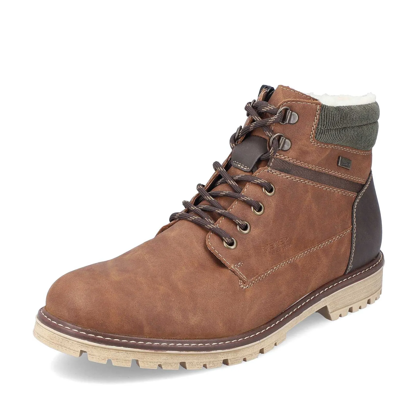 Discount Men'S Corded Boots Light Brown Men'S Boots
