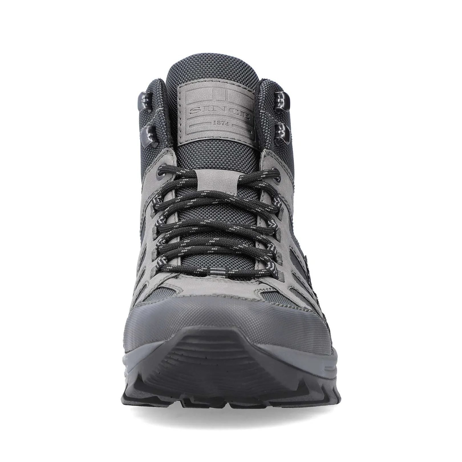 New Men'S Corded Boots Platinum Gray Men'S Boots