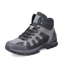 New Men'S Corded Boots Platinum Gray Men'S Boots
