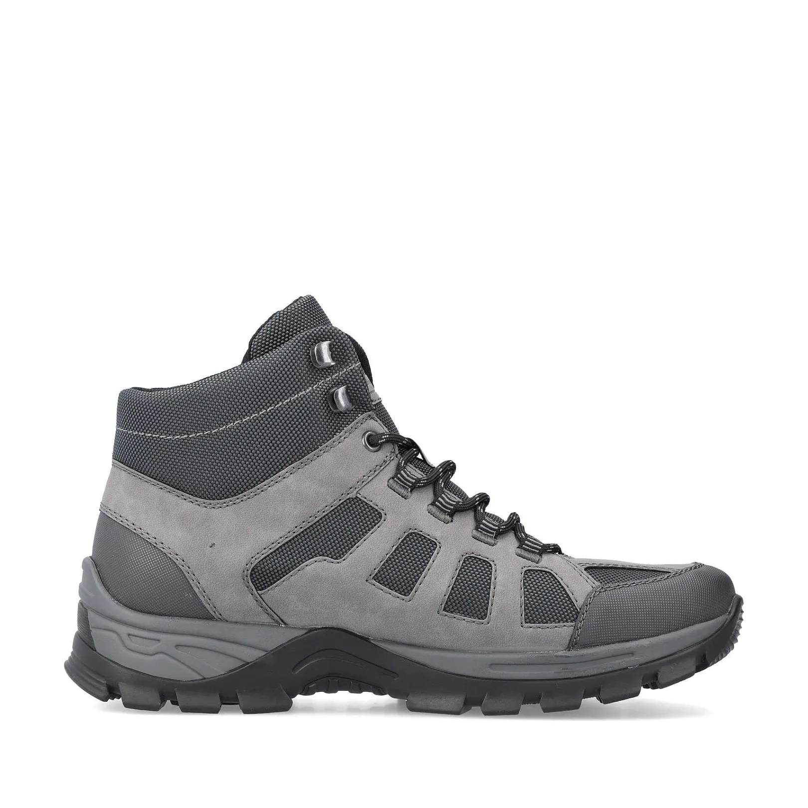 New Men'S Corded Boots Platinum Gray Men'S Boots