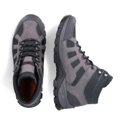 New Men'S Corded Boots Platinum Gray Men'S Boots