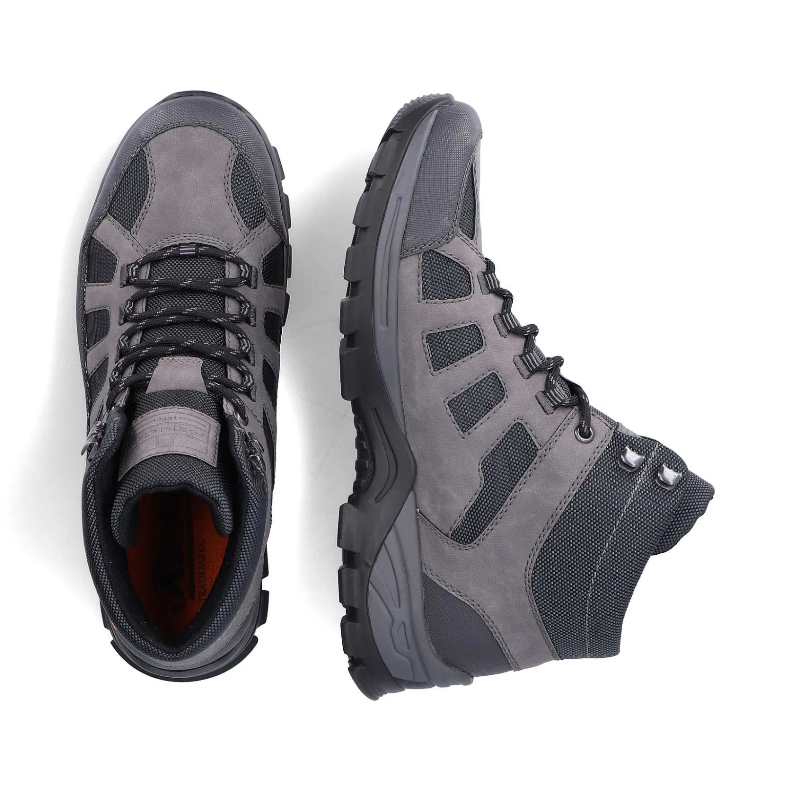 New Men'S Corded Boots Platinum Gray Men'S Boots
