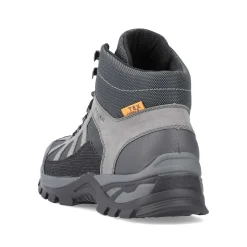 New Men'S Corded Boots Platinum Gray Men'S Boots
