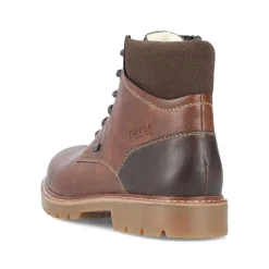 New Men'S Corded Boots Chestnut Brown Men'S Boots