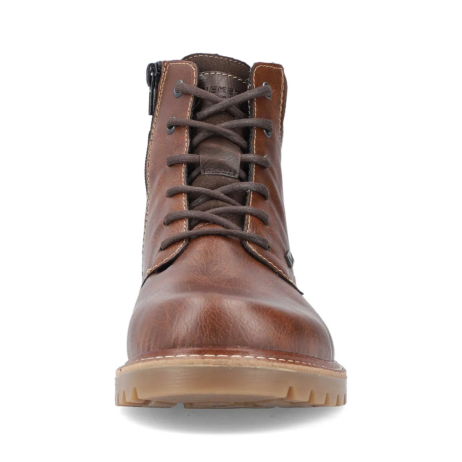 New Men'S Corded Boots Chestnut Brown Men'S Boots