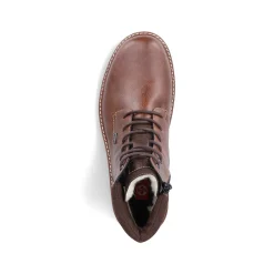 New Men'S Corded Boots Chestnut Brown Men'S Boots