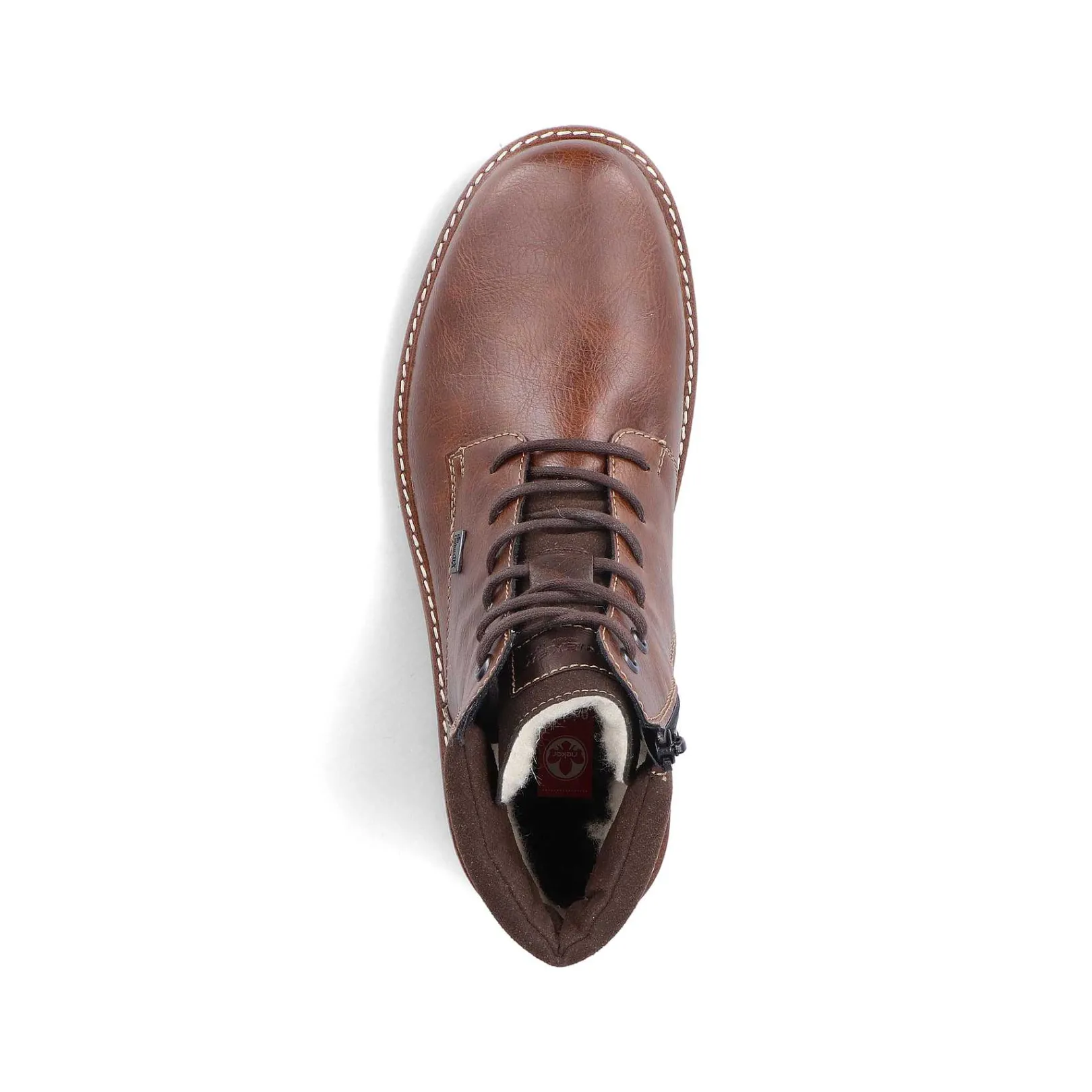 New Men'S Corded Boots Chestnut Brown Men'S Boots