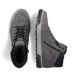 Outlet Men'S Corded Boots Steel Gray Men'S Boots