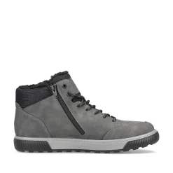 Outlet Men'S Corded Boots Steel Gray Men'S Boots