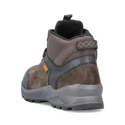 New Men'S Corded Boots Coffee Brown Men'S Boots