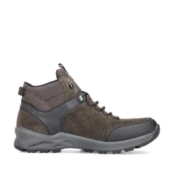 New Men'S Corded Boots Coffee Brown Men'S Boots