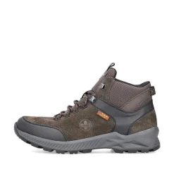 New Men'S Corded Boots Coffee Brown Men'S Boots