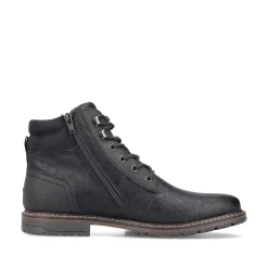 Best Men'S Corded Boots Graphite Black Men'S Boots