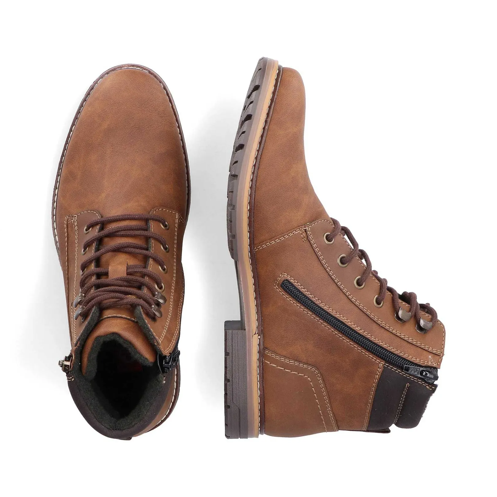 Men'S Corded Boots Light Brown Men'S Boots