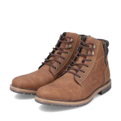 Men'S Corded Boots Light Brown Men'S Boots