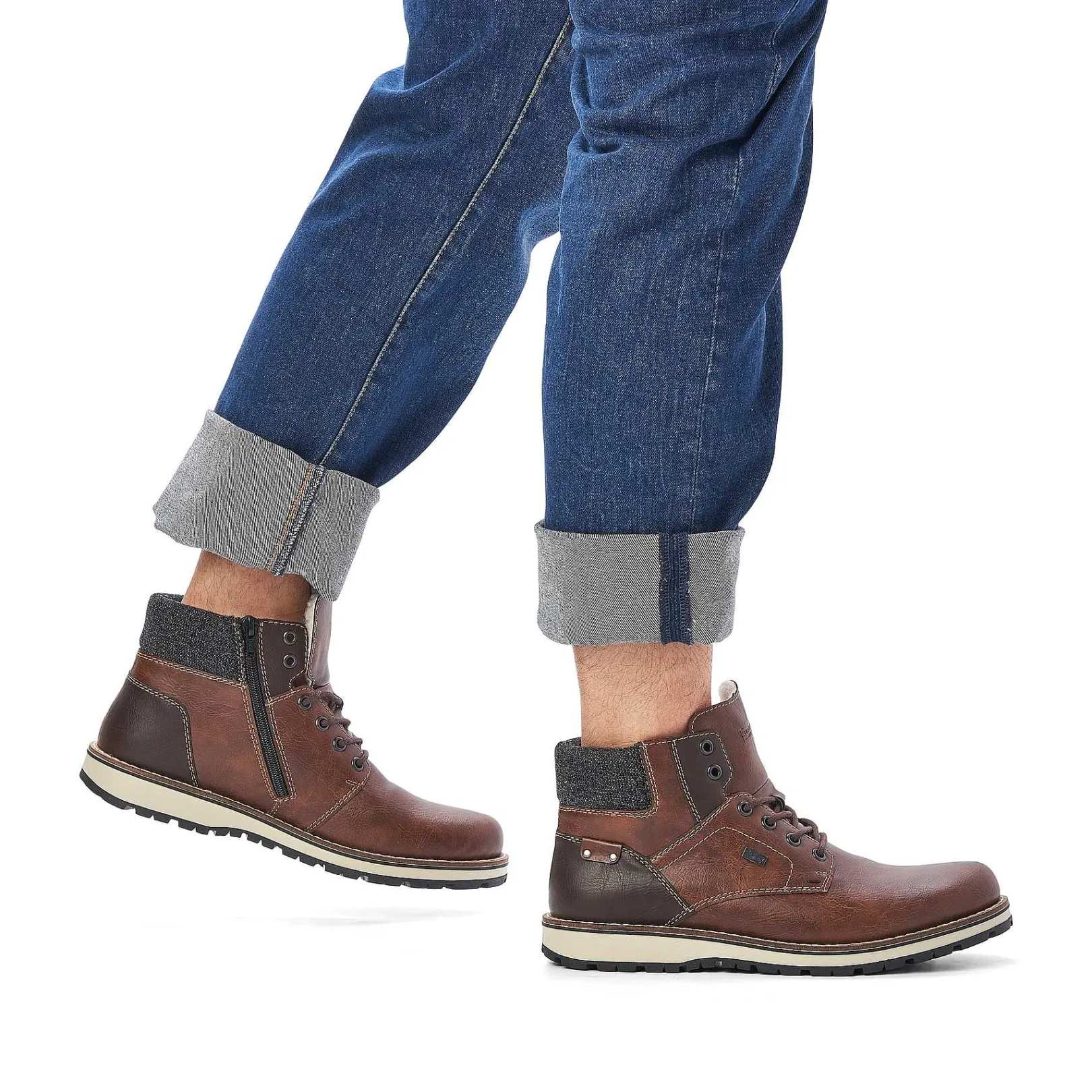 Best Men'S Corded Boots Chestnut Brown Men'S Boots