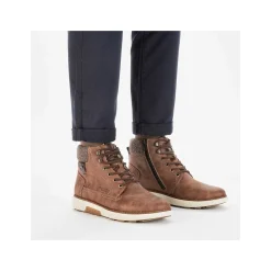 Best Men'S Corded Boots Coffee Brown Men'S Boots
