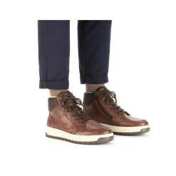 Clearance Men'S Corded Boots, Nut Brown Men'S Boots