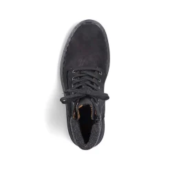 Sale Men'S Corded Boots Deep Black Men'S Boots