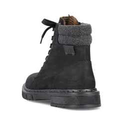 Sale Men'S Corded Boots Deep Black Men'S Boots