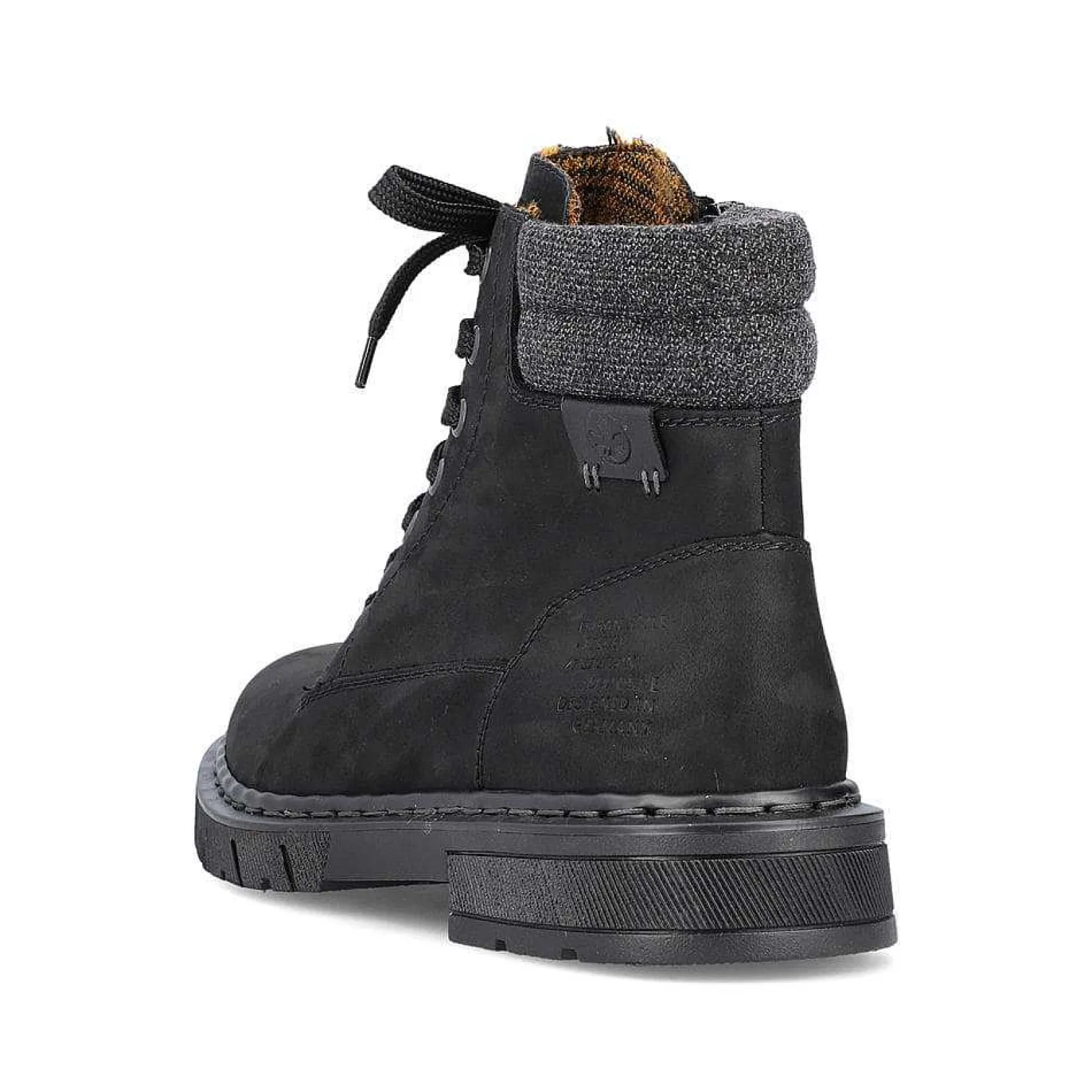 Sale Men'S Corded Boots Deep Black Men'S Boots