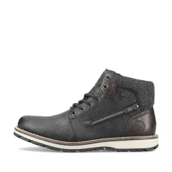 Clearance Men'S Corded Boots Asphalt Black Men'S Boots