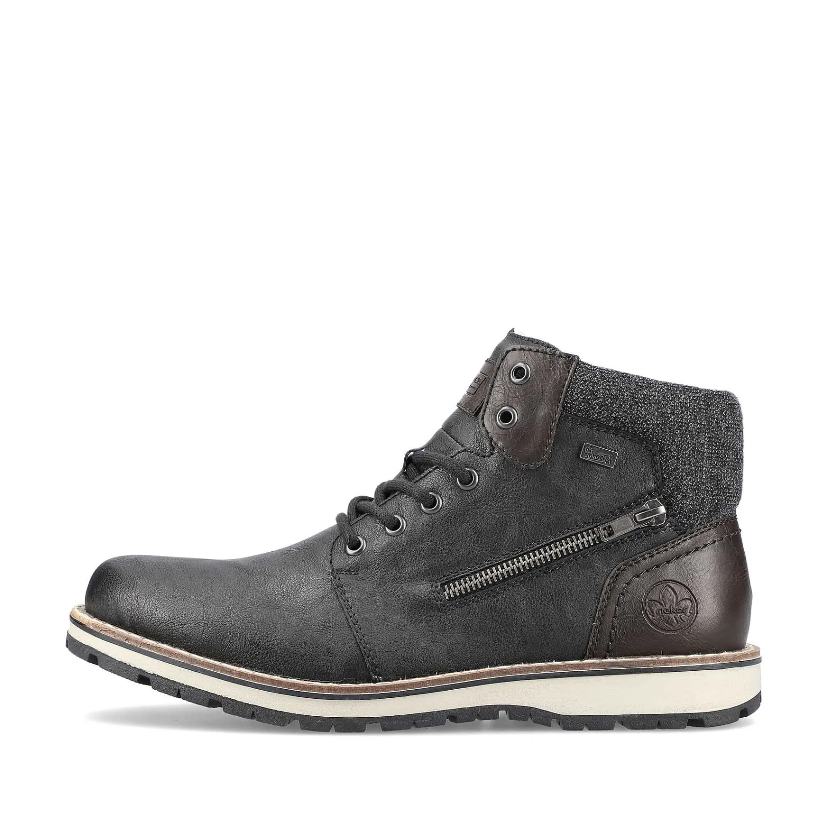 Clearance Men'S Corded Boots Asphalt Black Men'S Boots