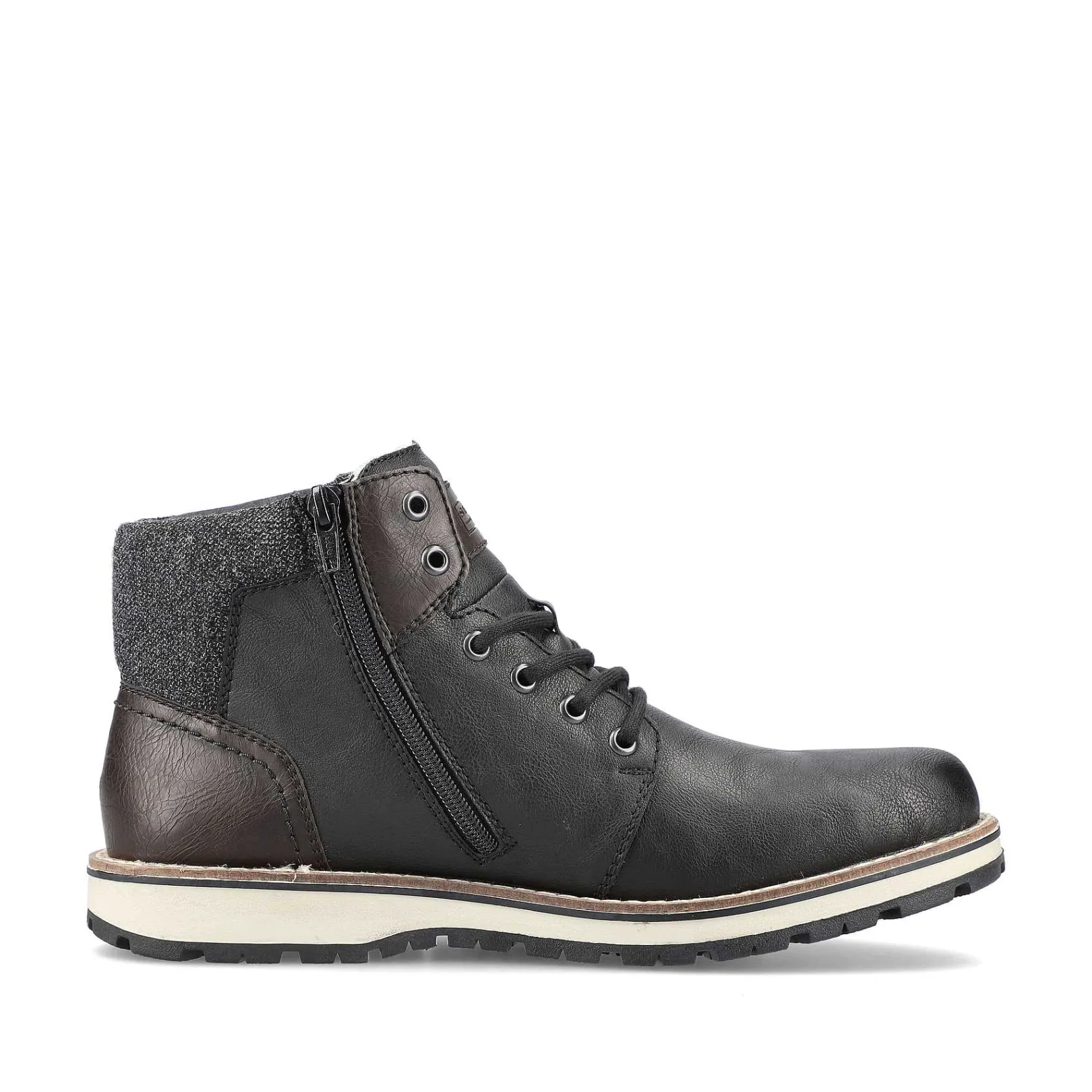 Clearance Men'S Corded Boots Asphalt Black Men'S Boots