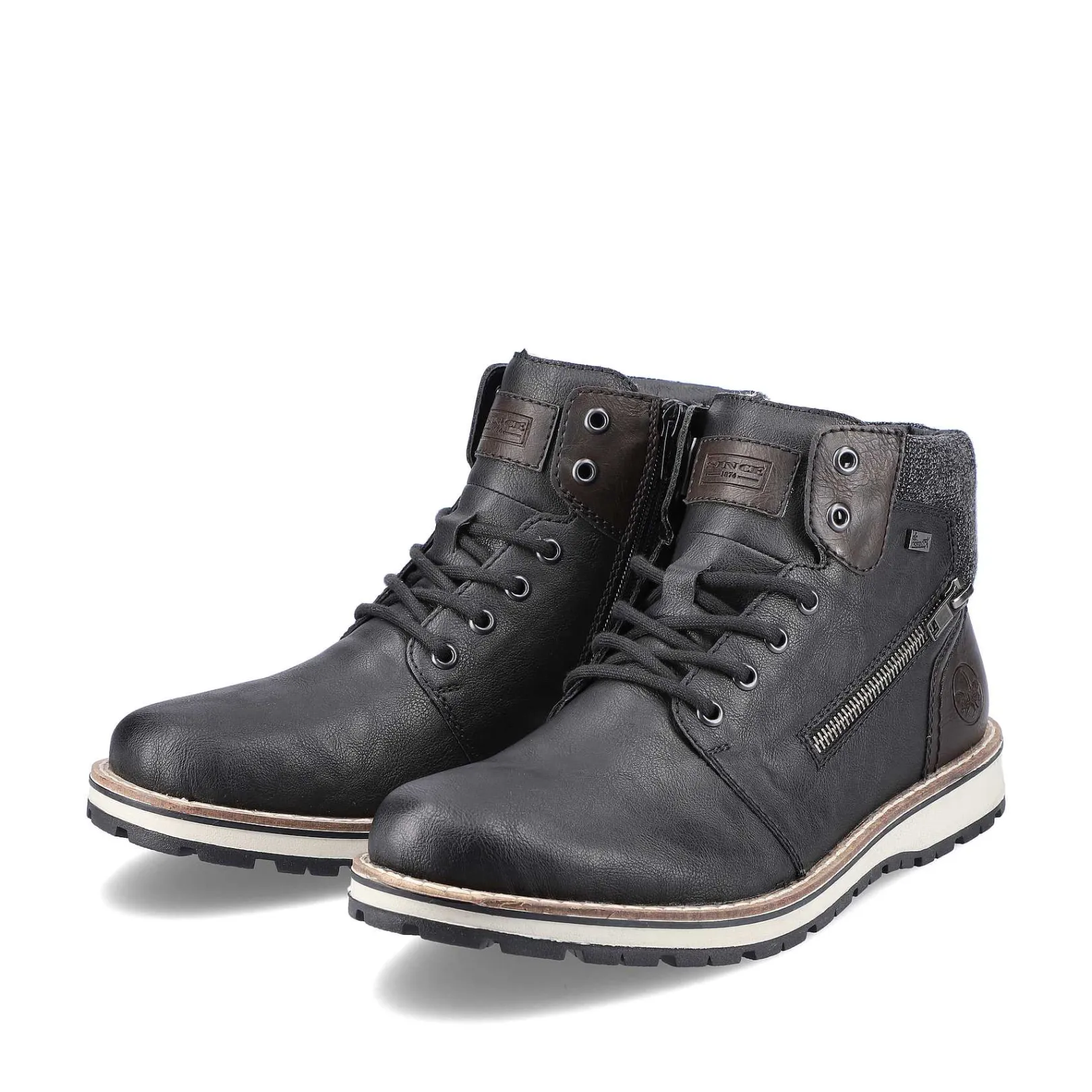 Clearance Men'S Corded Boots Asphalt Black Men'S Boots