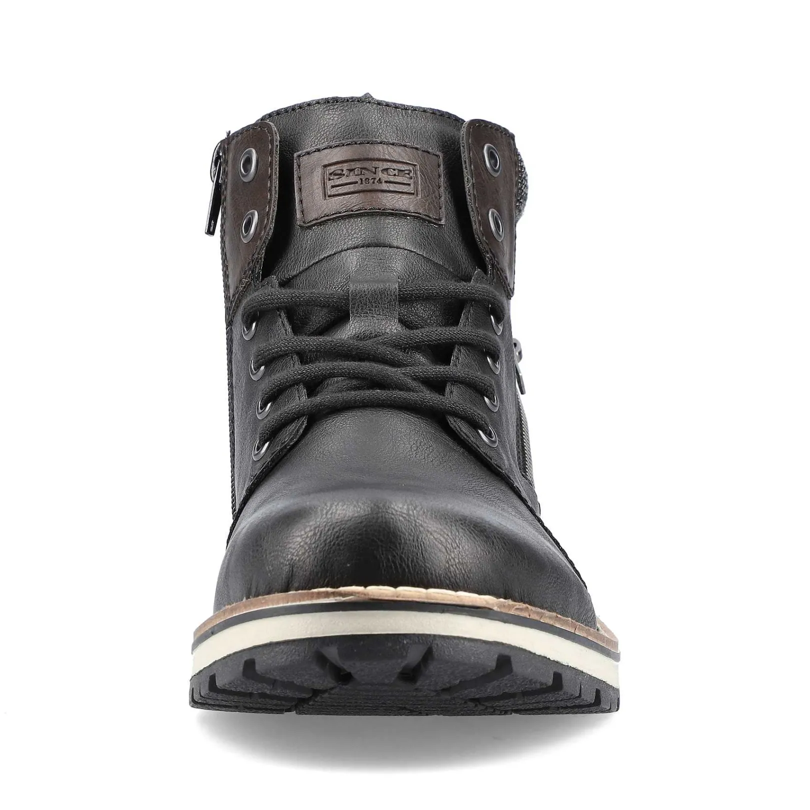 Clearance Men'S Corded Boots Asphalt Black Men'S Boots