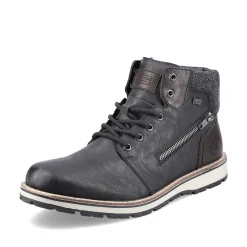 Clearance Men'S Corded Boots Asphalt Black Men'S Boots