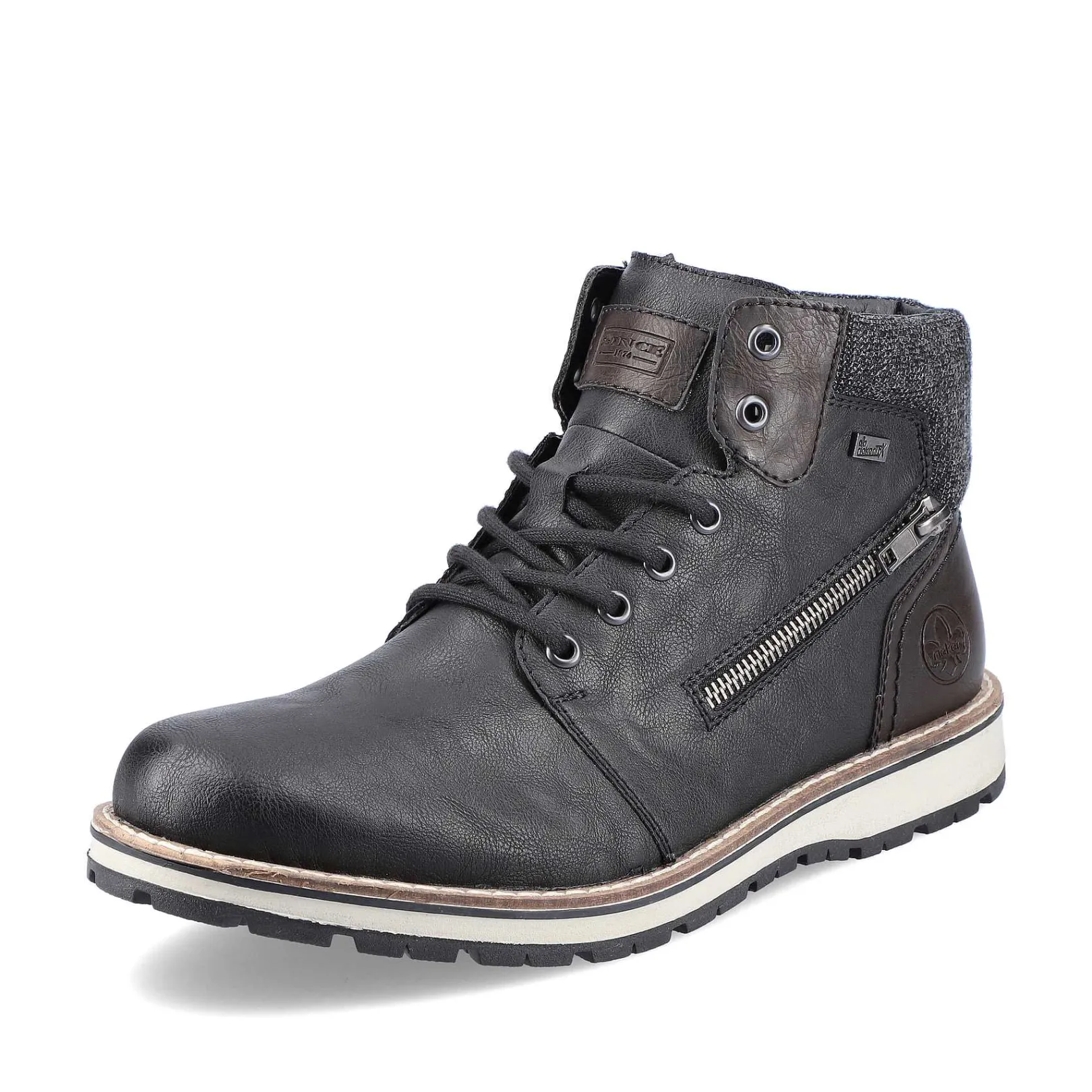 Clearance Men'S Corded Boots Asphalt Black Men'S Boots