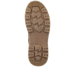 New Men'S Corded Boots Wood Brown Men'S Boots