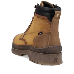 New Men'S Corded Boots Wood Brown Men'S Boots