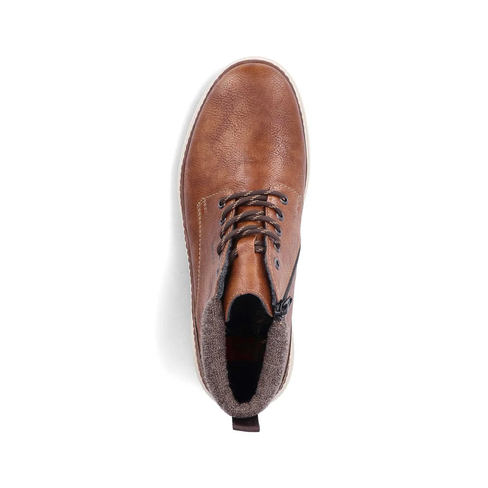 Clearance Men'S Corded Boots Chestnut Brown Men'S Boots