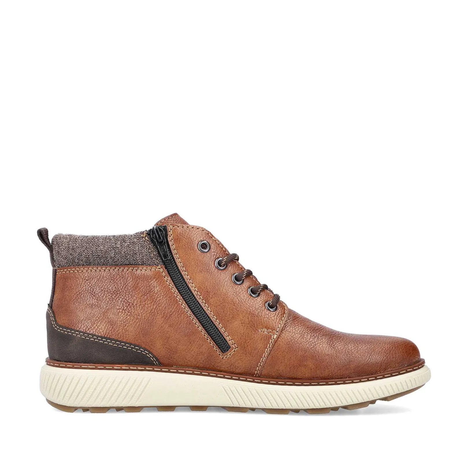 Clearance Men'S Corded Boots Chestnut Brown Men'S Boots