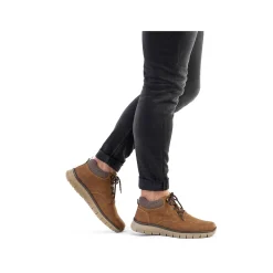 Online Men'S Corded Boots Cinnamon Brown Men'S Boots