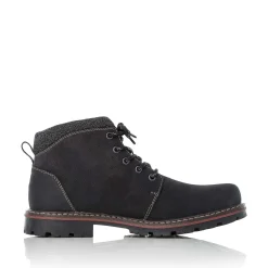 Online Men'S Corded Boots Graphite Black Men'S Boots