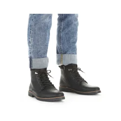 Outlet Men'S Corded Boots Graphite Black Men'S Boots