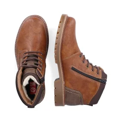 Outlet Men'S Corded Boots Nougat Brown Men'S Boots