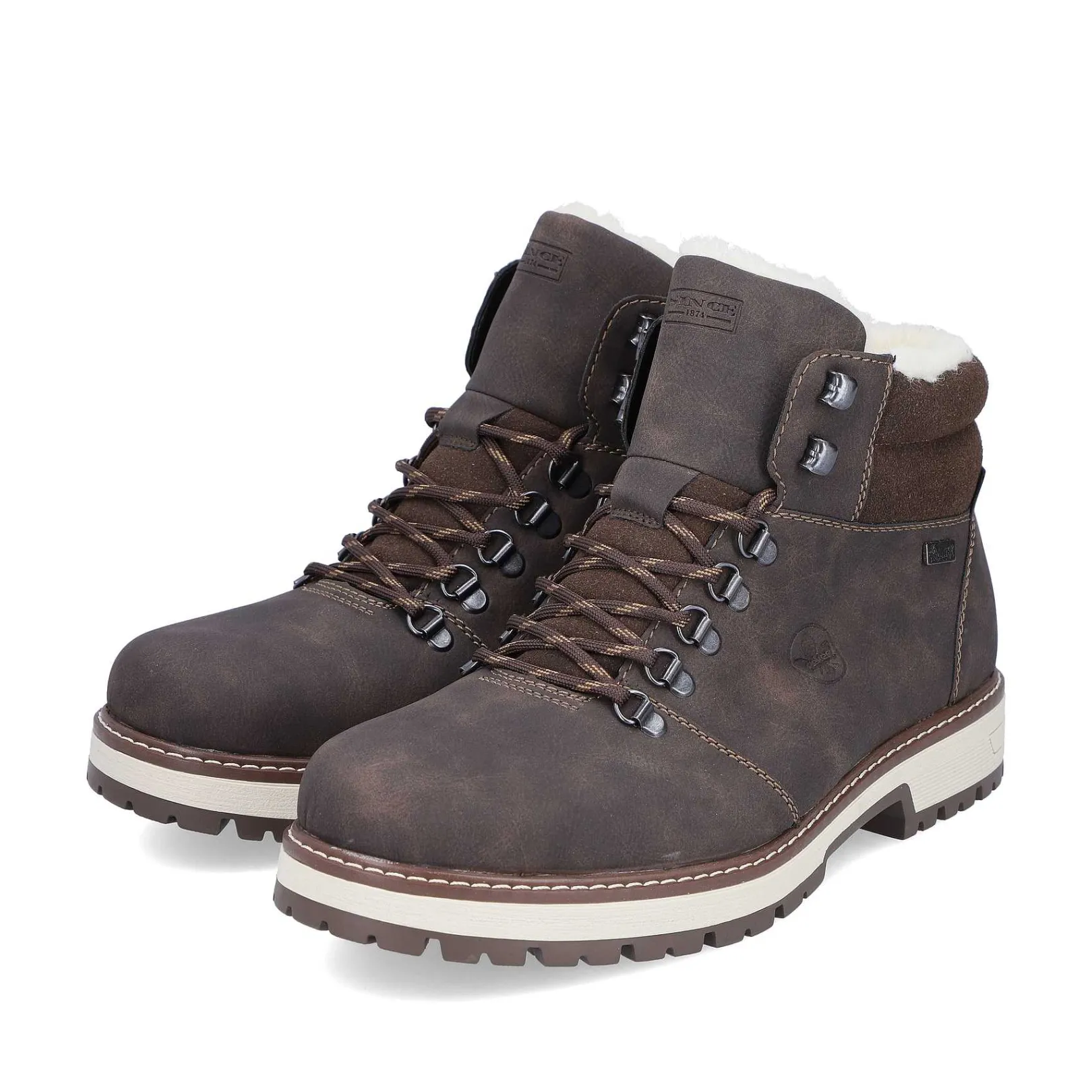 Outlet Men'S Corded Boots Coffee Brown Men'S Boots