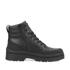 Sale Men'S Corded Boots Deep Black Men'S Boots