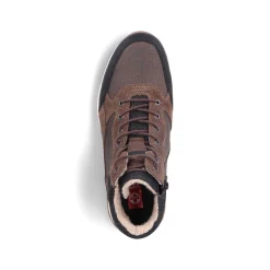 Outlet Men'S Corded Boots, Nut Brown Men'S Boots