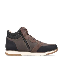 Outlet Men'S Corded Boots, Nut Brown Men'S Boots
