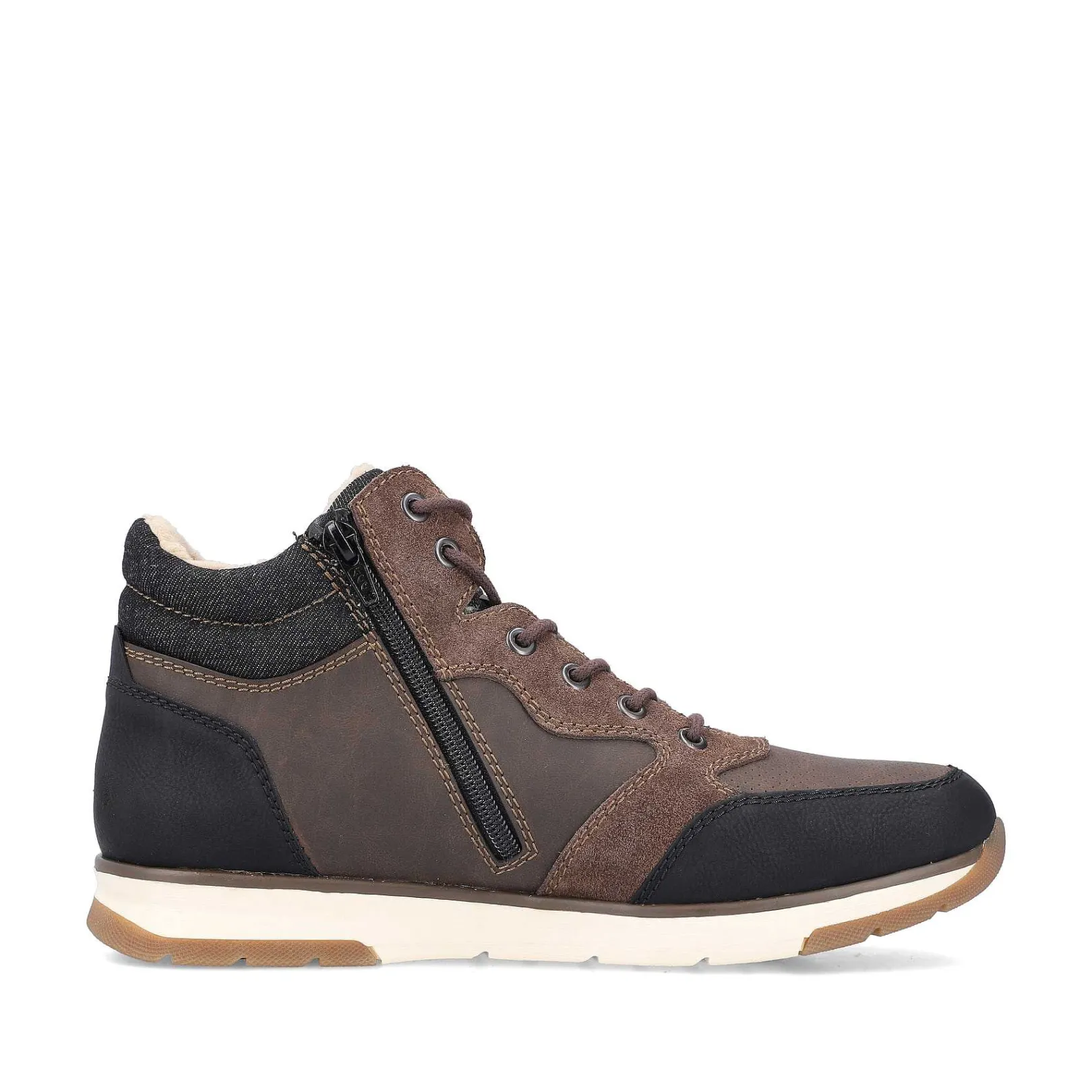 Outlet Men'S Corded Boots, Nut Brown Men'S Boots
