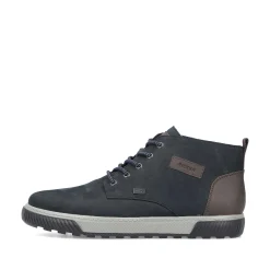 Clearance Men'S Corded Boots Dark Blue-Gray Men'S Boots