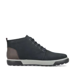 Clearance Men'S Corded Boots Dark Blue-Gray Men'S Boots
