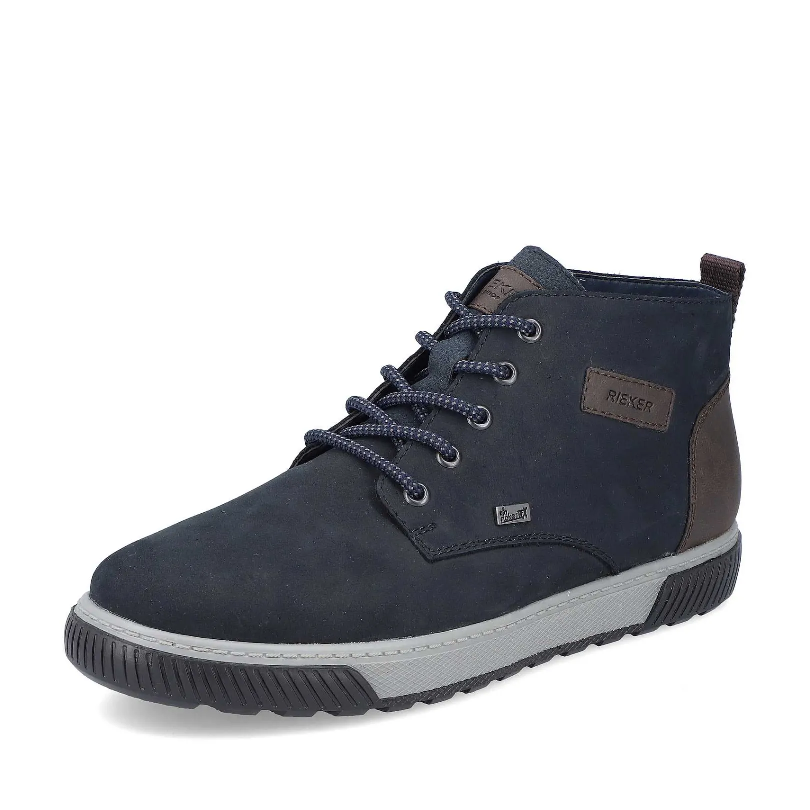 Clearance Men'S Corded Boots Dark Blue-Gray Men'S Boots