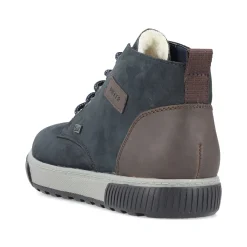 Clearance Men'S Corded Boots Dark Blue-Gray Men'S Boots